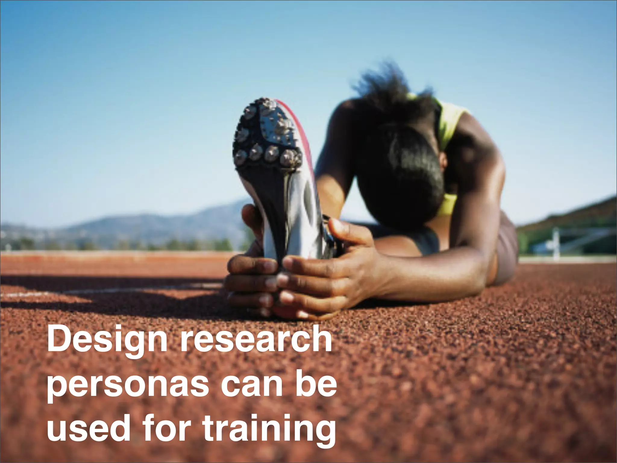 Data Driven Design Research Personas