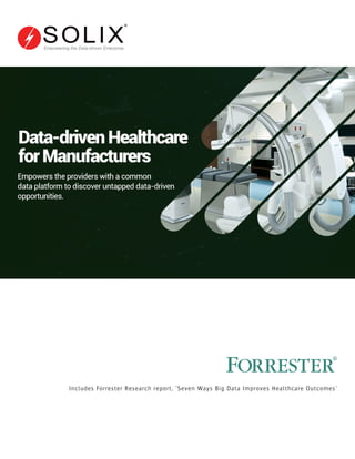 Includes Forrester Research report, ‘Seven Ways Big Data Improves Healthcare Outcomes’
Empowering the Data-driven Enterprise
 