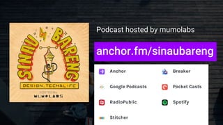 anchor.fm/sinaubareng
Podcast hosted by mumolabs
 