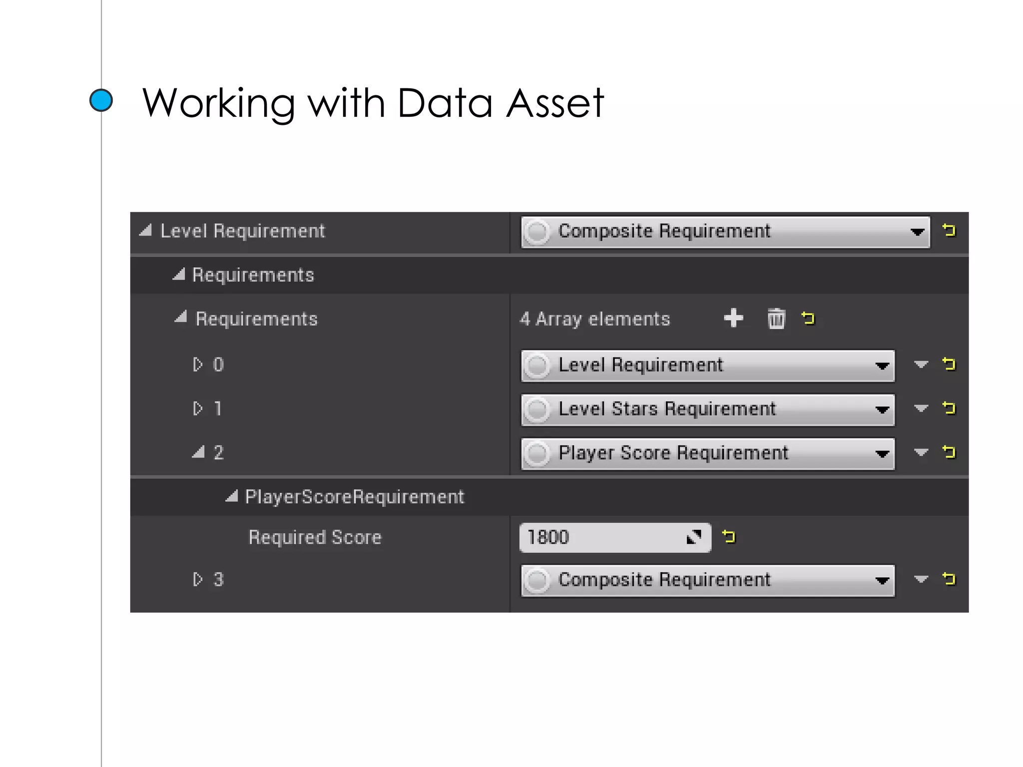 Working with Data Asset
 