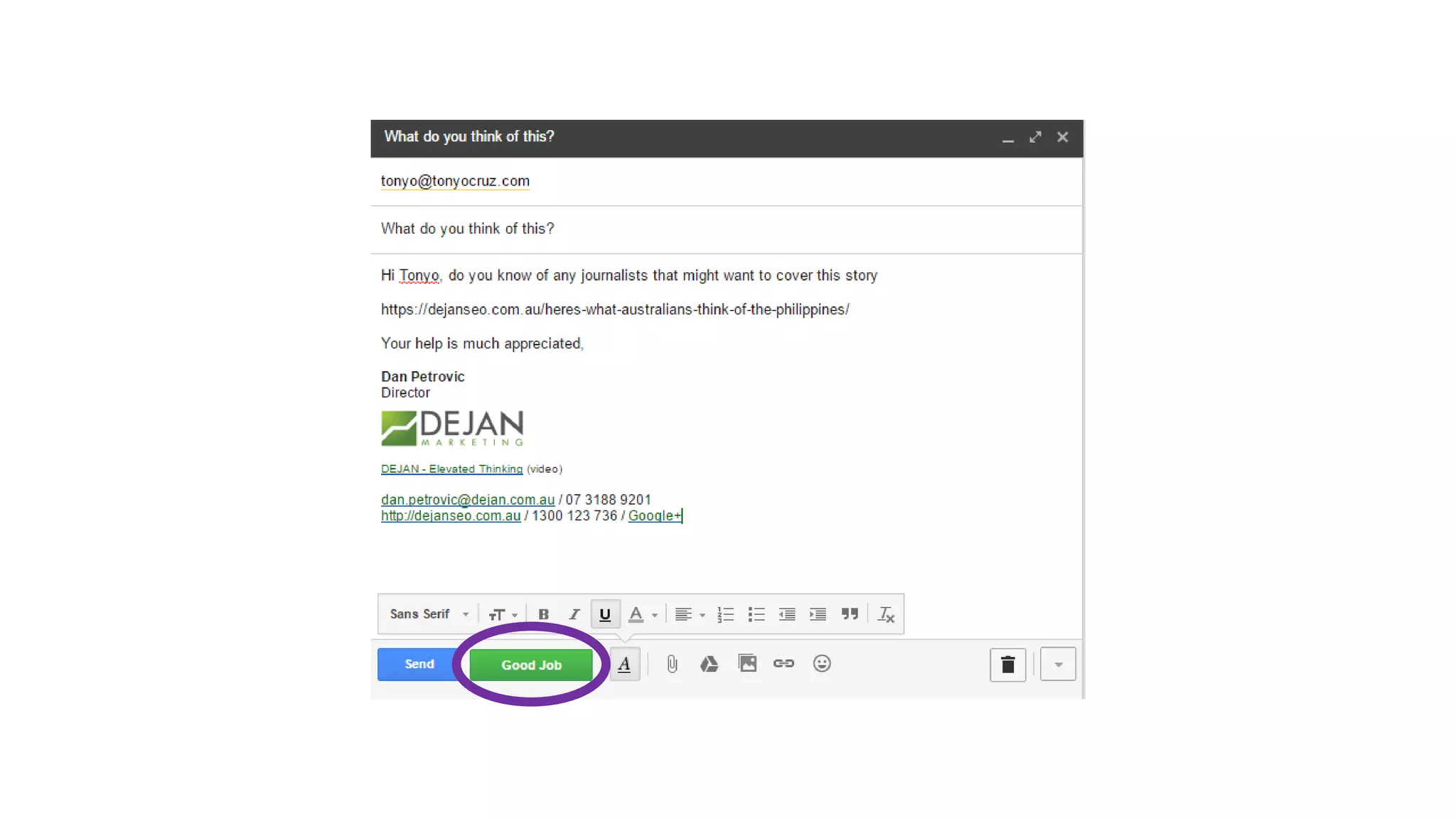 Data Driven SEO by Dan Petrovic