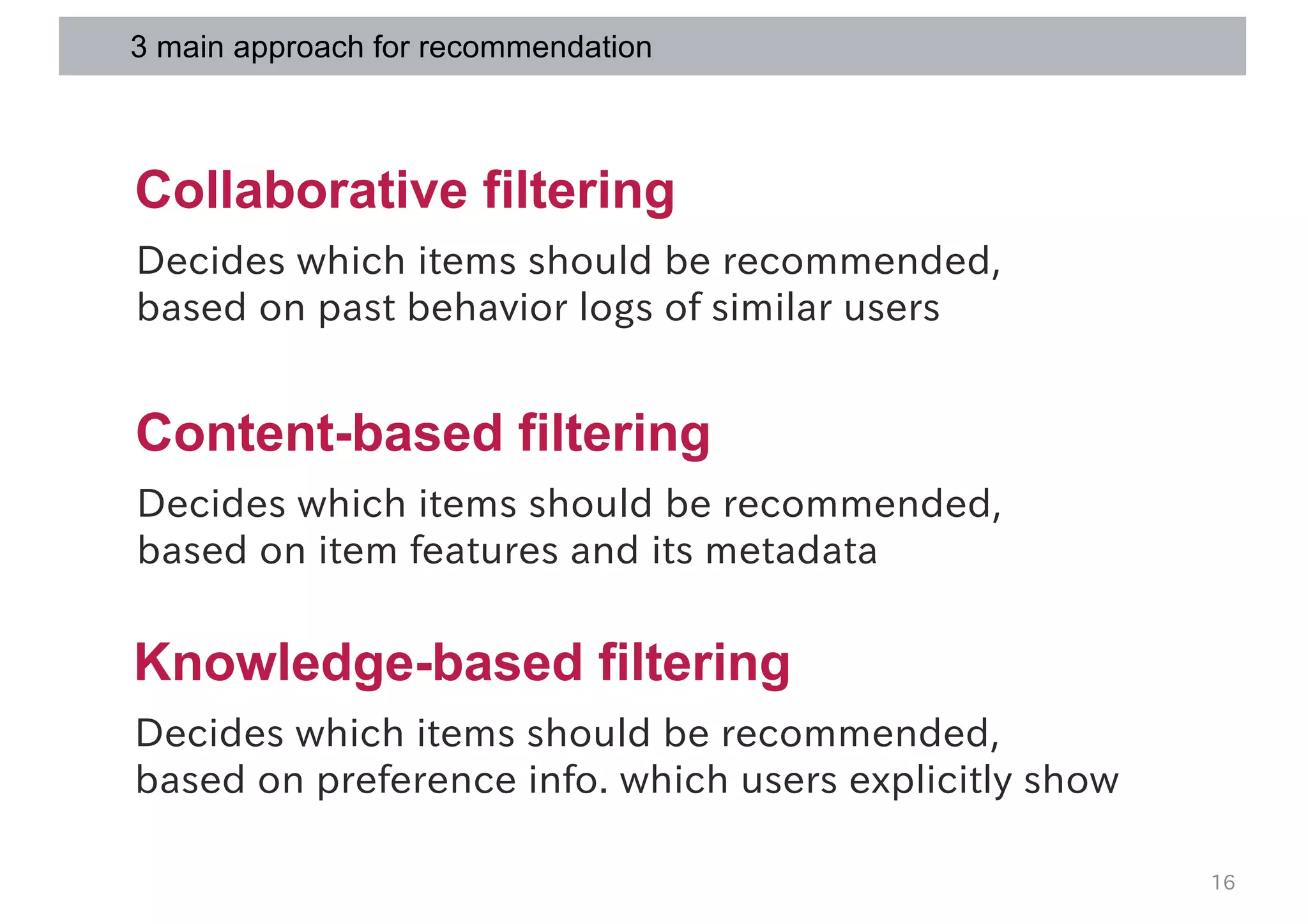 Collaborative Filtering 1: User-based CF | PDF