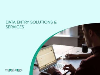 Data Entry Solutions & Services