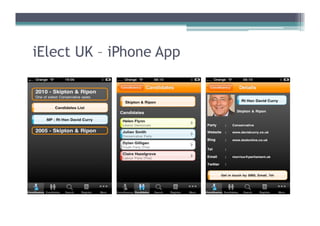 iElect UK – iPhone App
 