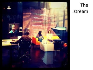 The
stream
 