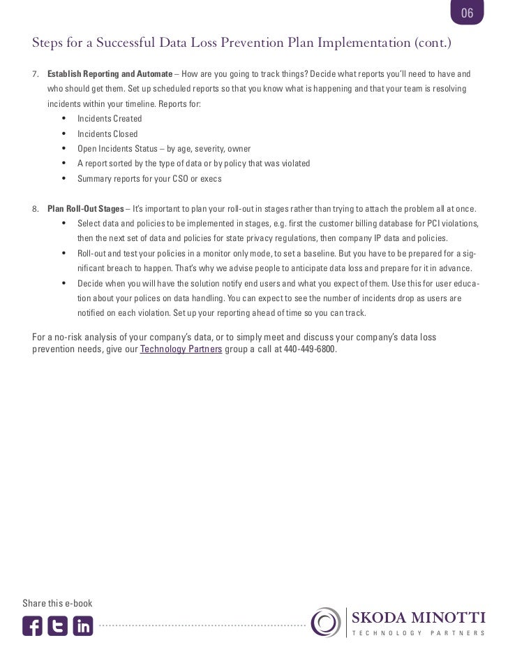 loss prevention policy template