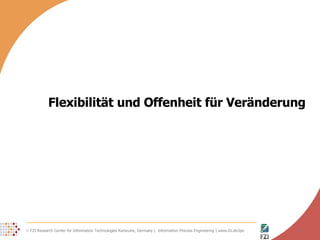 Flexibilität und Offenheit für Veränderung 