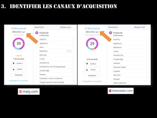 3. IDENTIFIER LES CANAUX D’ACQUISITION
 