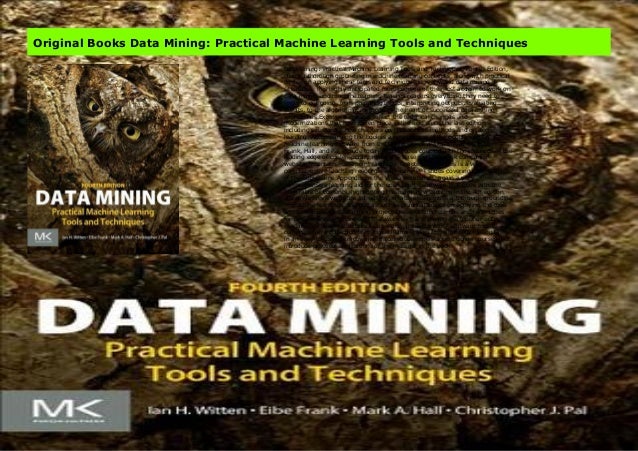 Original Books Data Mining Practical Machine Learning