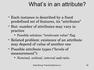 Data Mining: Practical Machine Learning Tools and Techniques ... | PPT