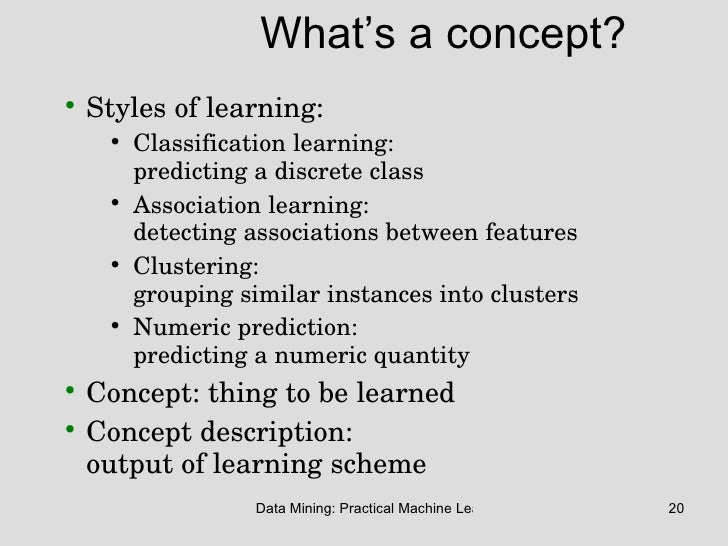 Data Mining Practical Machine Learning Tools and
