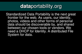 data portability | PDF