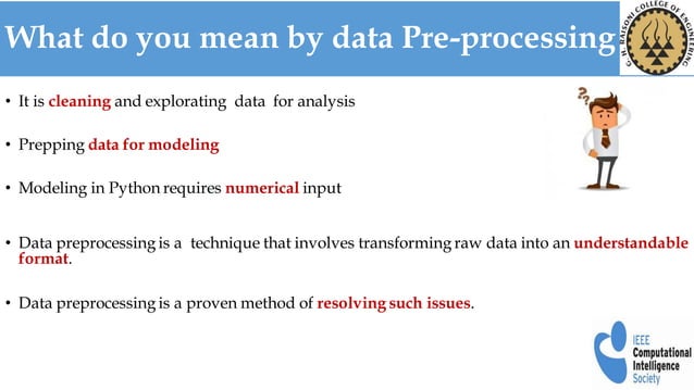 Data preprocessing using Machine Learning | PDF
