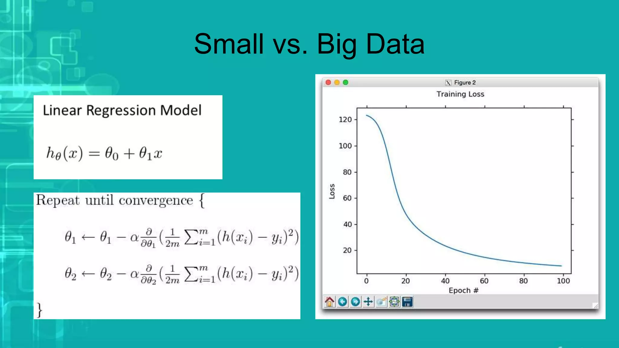 Small vs. Big Data
 