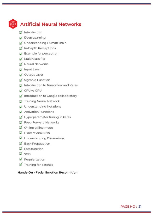 Codegnan- Data Science training in Hyderabad (curriculum) | PDF