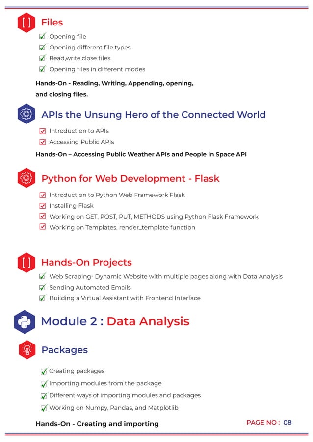 Codegnan- Data Science training in Hyderabad (curriculum) | PDF