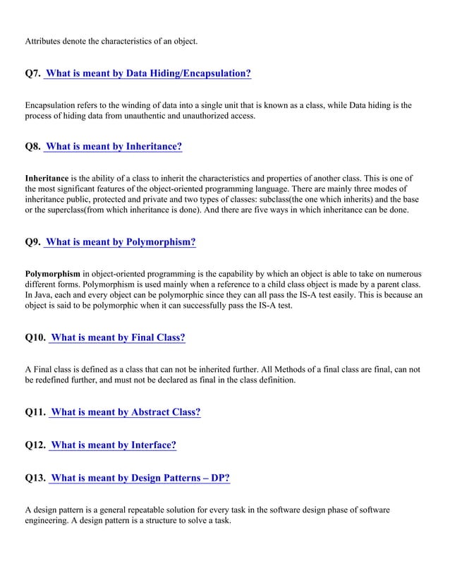 Data Structure Interview Questions & Answers | PDF