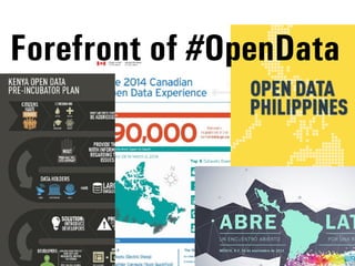 Forefront of #OpenData
 