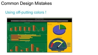 Common Design Mistakes
Using off-putting colors !

 