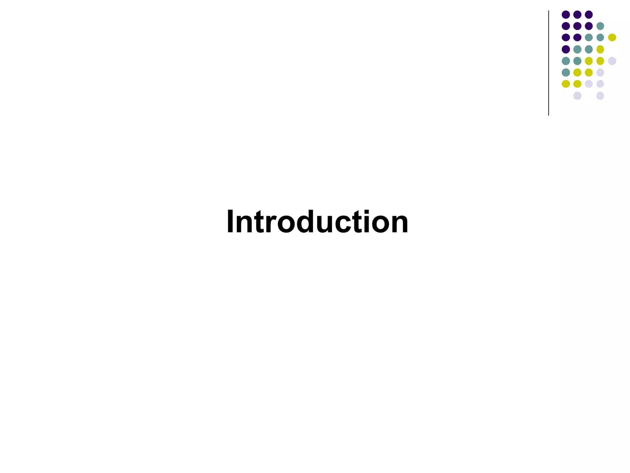 Introduction 