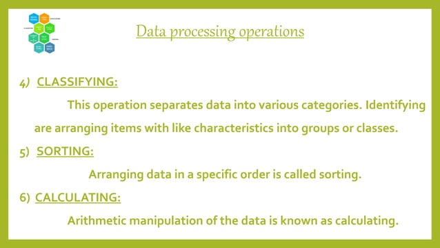 Data What is Data.. - Computer E Learning | PPT