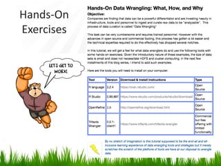 Hands-On
Exercises
 