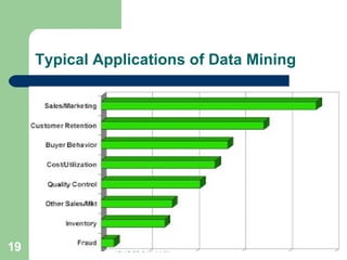 Typical Applications of Data Mining 