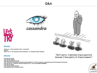 Data2breakfast - Introduction à  la base de données NoSQL Apache Cassandra