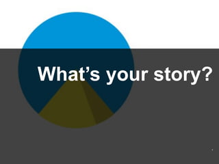 What’s your story?
.
 