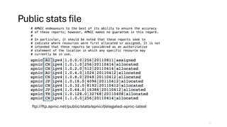 Public stats file
22
ftp://ftp.apnic.net/public/stats/apnic/delegated-apnic-latest
 