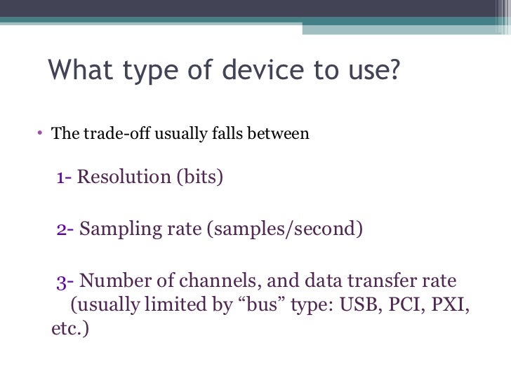 Data Acquisition System and Data loggers