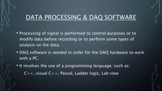 Data acquisition system | PPTX