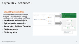 Notebook-based AI Pipelines with Elyra and Kubeflow | PPT