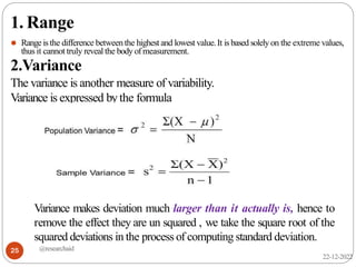 Explained Variance Differnce Data analysis for business and economics education | PPTX