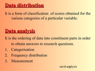 Data analysis | PPT