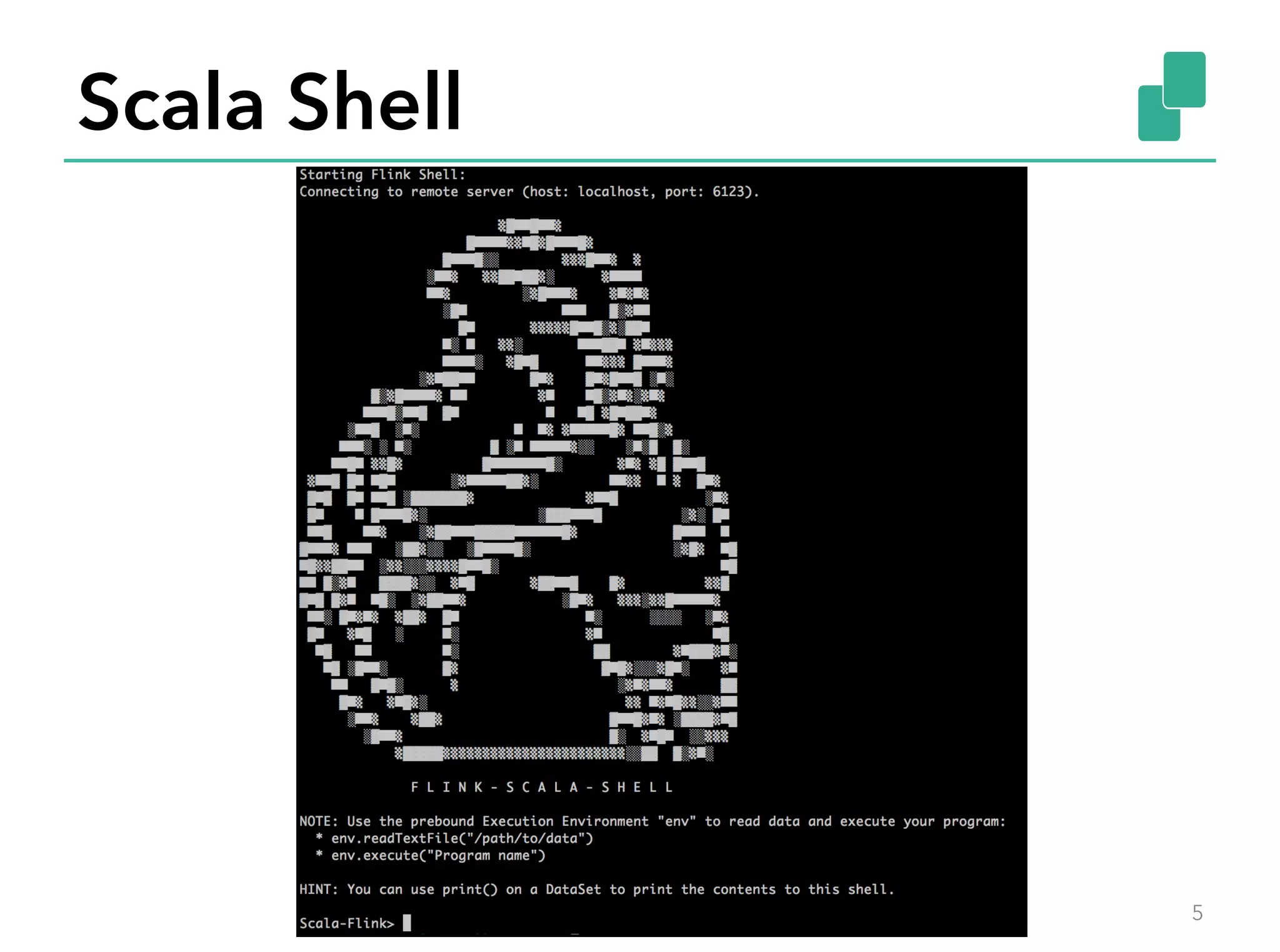 Scala Shell
5
 