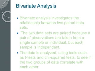 Data analysis | PPTX