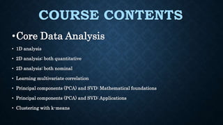 DATA ANALYSIS | PPTX | Databases | Computer Software and Applications