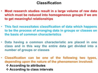 Introduction To Classification Data Collection Data Analysis technique, data collection, data analysis | PPTX