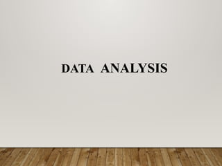 Data_analysis Ppt Lecture Notes for Students | PPTX