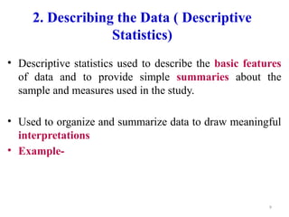 Comprehensive Guide to Data Analysis and Interpretation in Research | PPTX