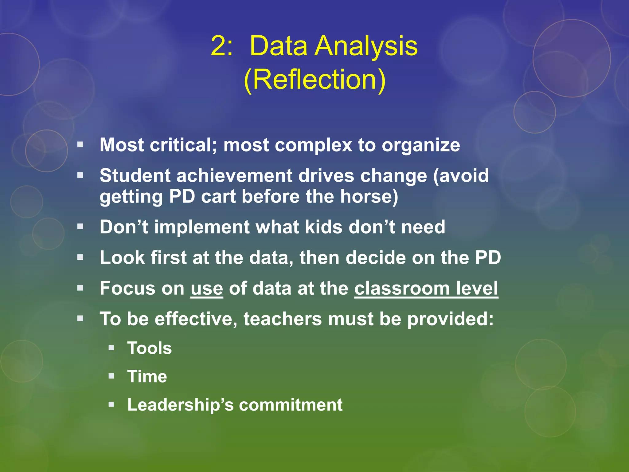 using it to make improvements.