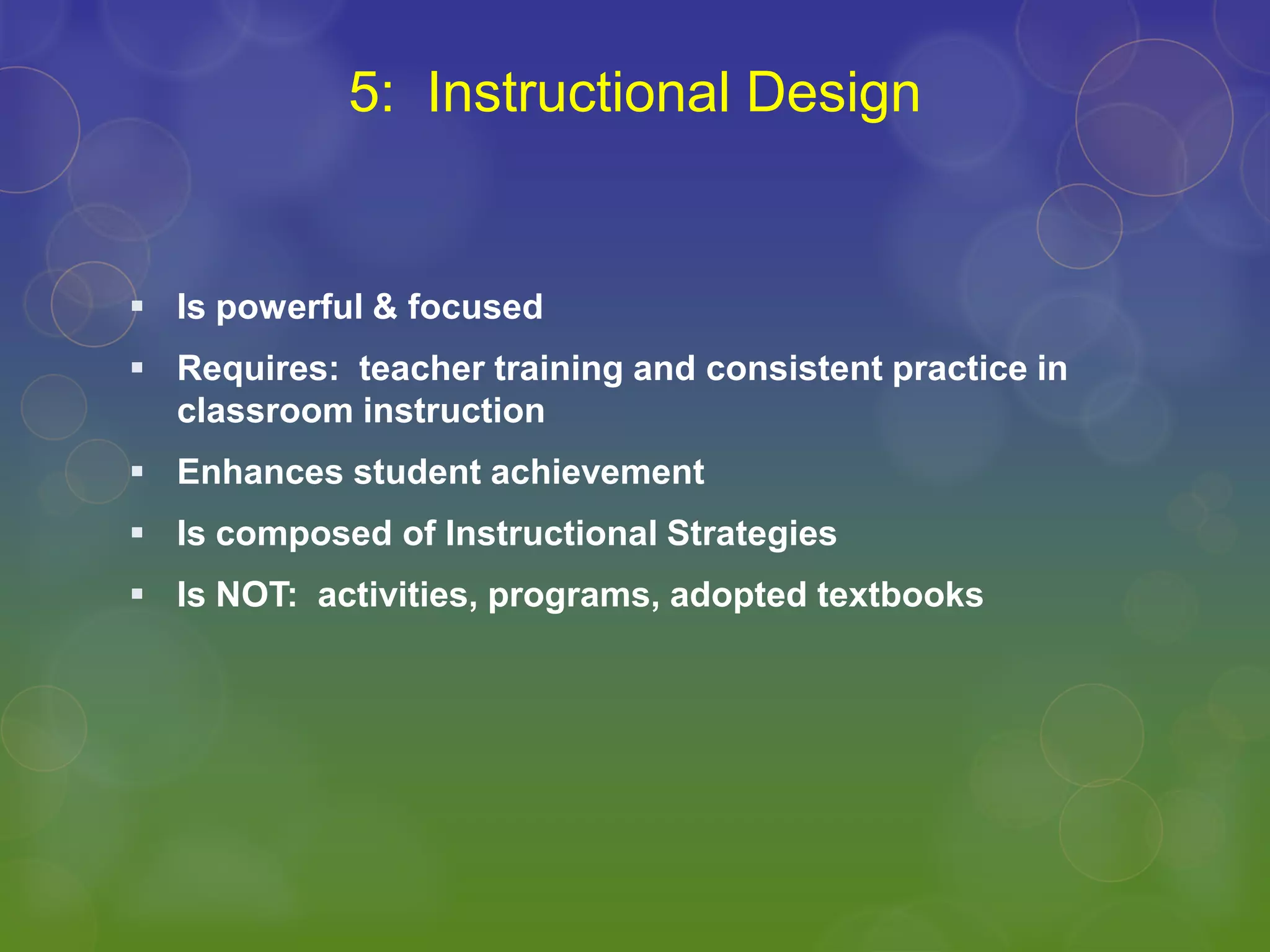 Measuring program effectiveness