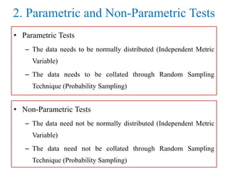 Two Normally Distributed Parametric Variable Data analysis and interpretation | PPTX