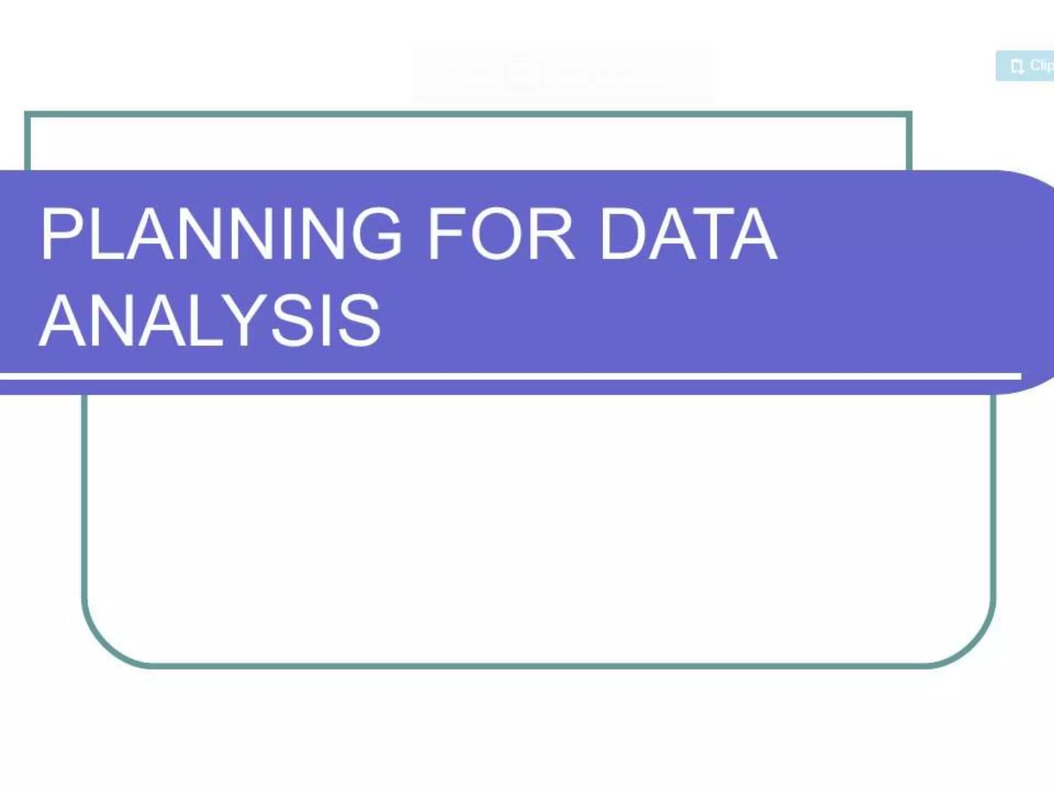 Data analysis and Interpretation | PPTX