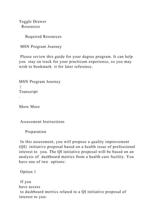Data Analysis and Quality Improvement Initiative Proposal .docx