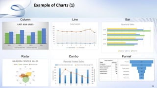 19
FunnelRadar Combo
Column Line Bar
Example of Charts (1)
 