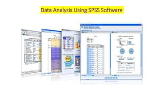 Data Analysis Using SPSS Software
 