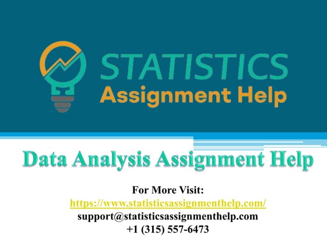 Data Analysis Assignment Help | PPT