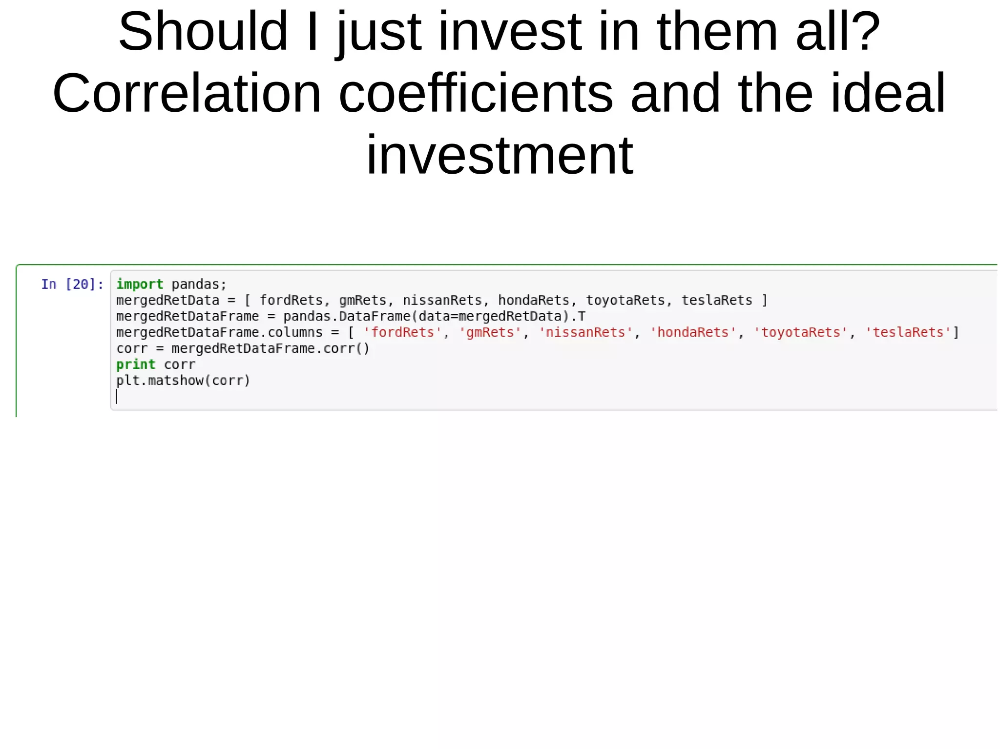 Data Analysis in Python | ODP